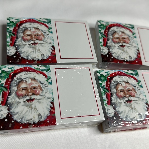 Enchanted Santa Gloss Enclosure Gift Card 3.5x2.25" Pack of 50 - Picture 6 of 6